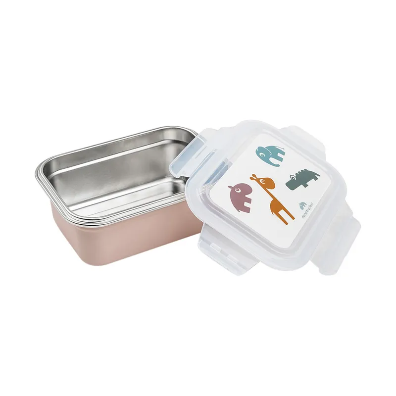 Done By Deer Friends Lunchbox - Metal - Pulver