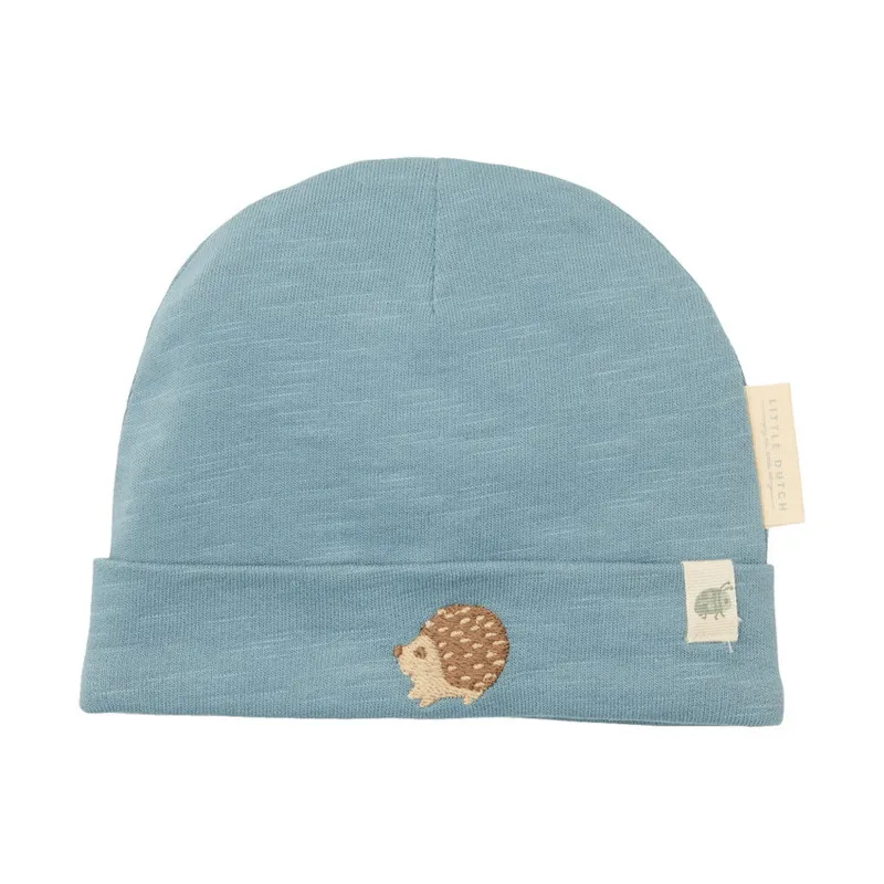 Little Dutch Babymütze – Little Farm – Größe 2 – Stone Blue