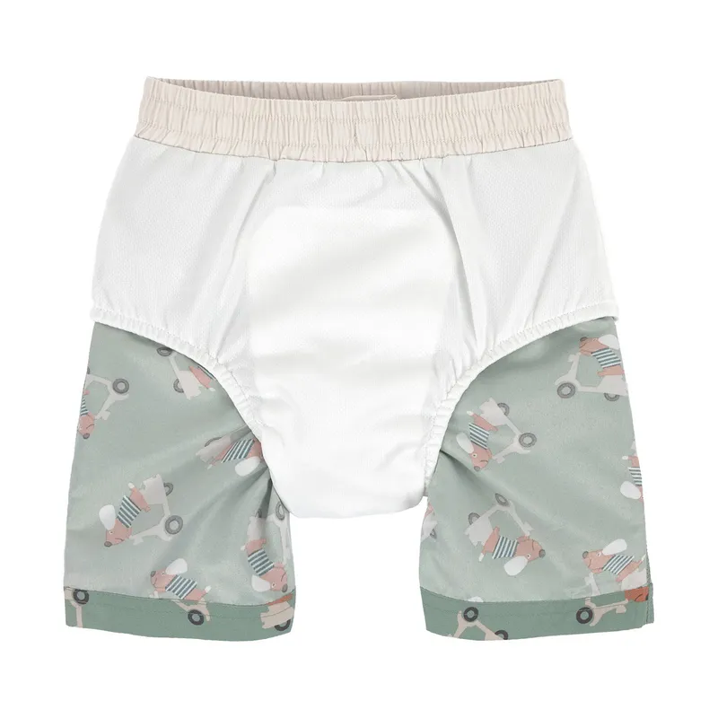 Lässig Badehose - Scooter Dog - Größe 86 - Green