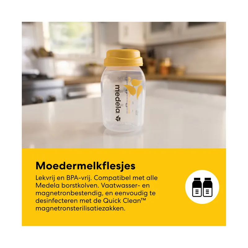 Medela Muttermilchaufbewahrungsset- Alles-in-einem
