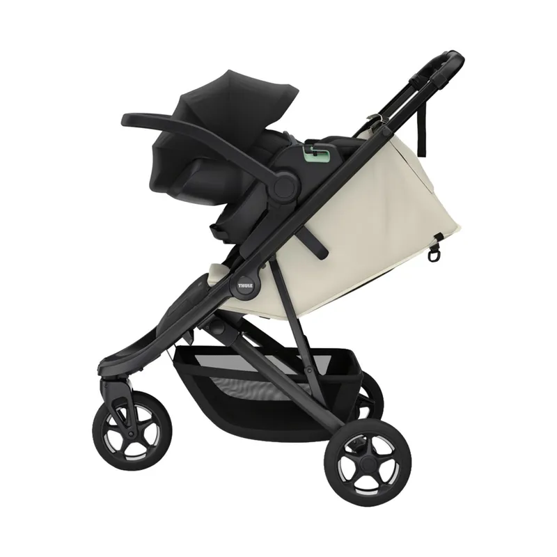 Thule Spring 2 Buggy - Soft Beige On Black