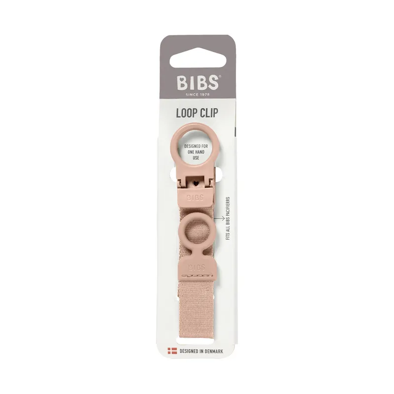 BIBS Clip Loop Schnullerkette - Blush