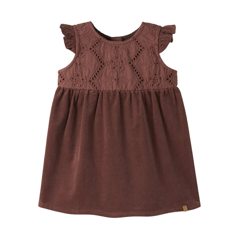 Lil'Atelier Kleid – Größe 74 – Mahogany