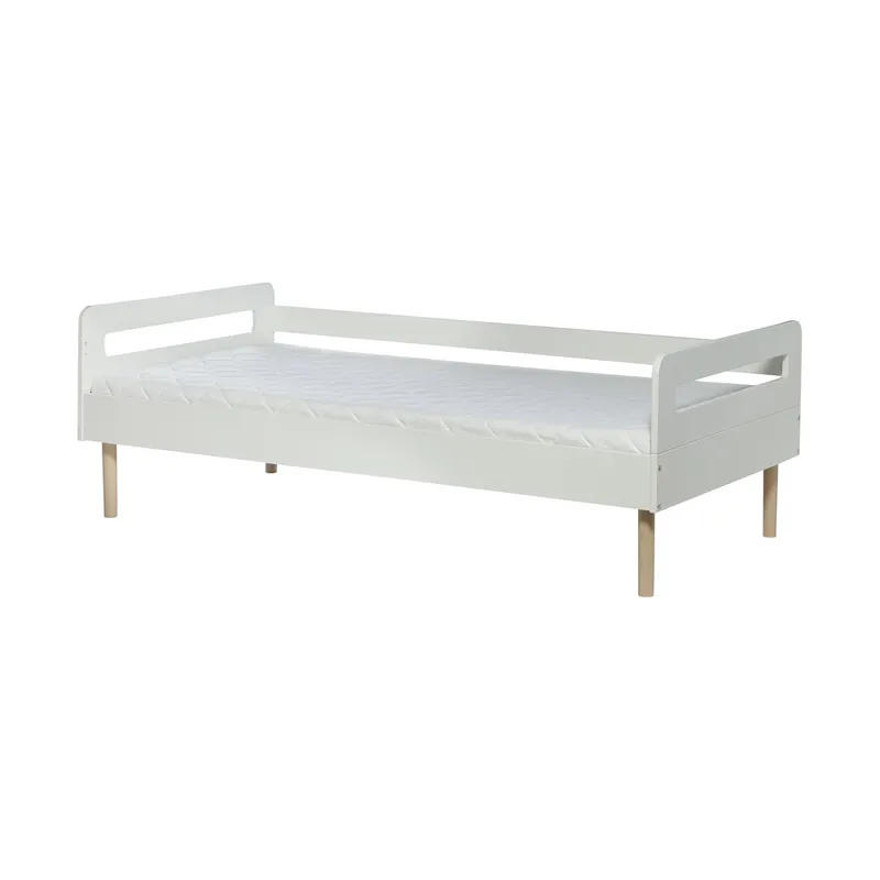 Manis-h Athene Bett - 90 x 160 cm - Snow White