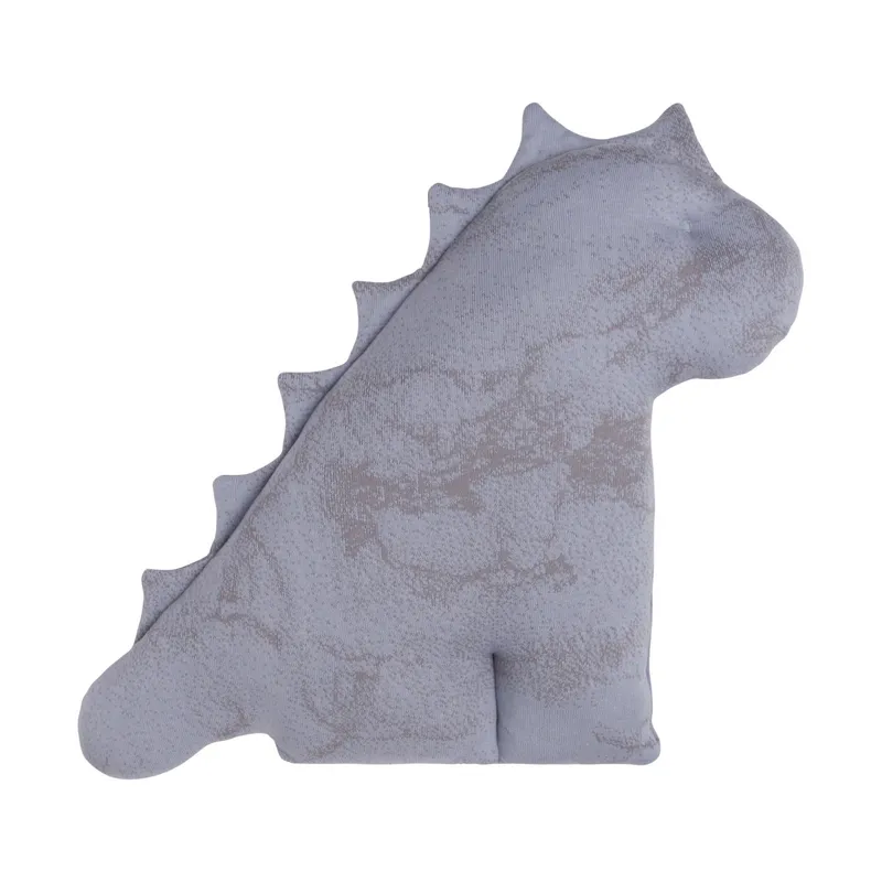 Baby's Only Marble Dino Kuscheltier Cool Grey / Lila
