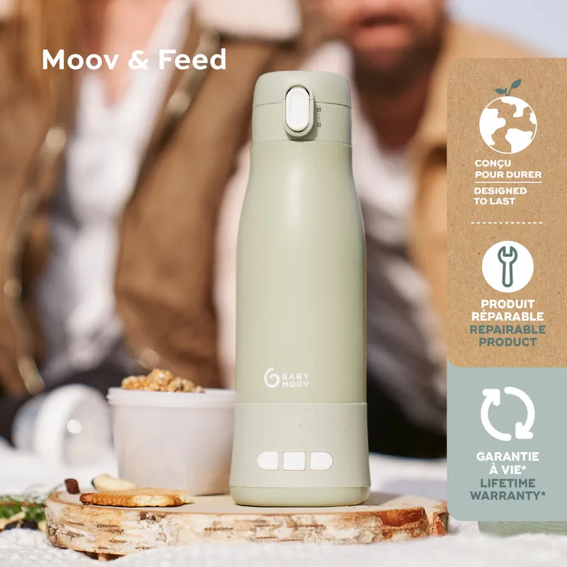 Babymoov Moov & Feed Flaschenwärmer - Green