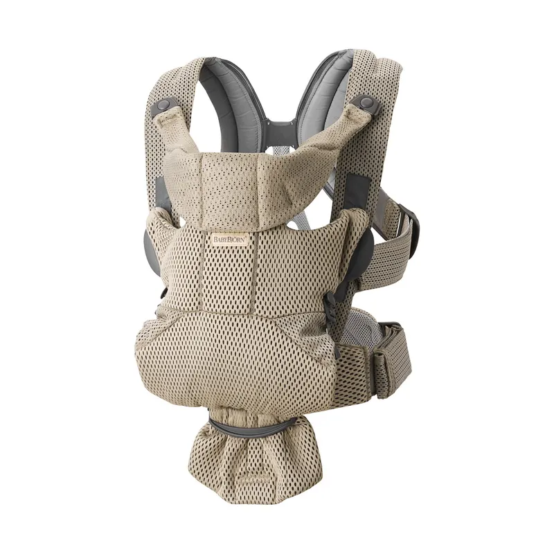 BabyBjörn Move 3D Mesh Babytrage Grau / Beige