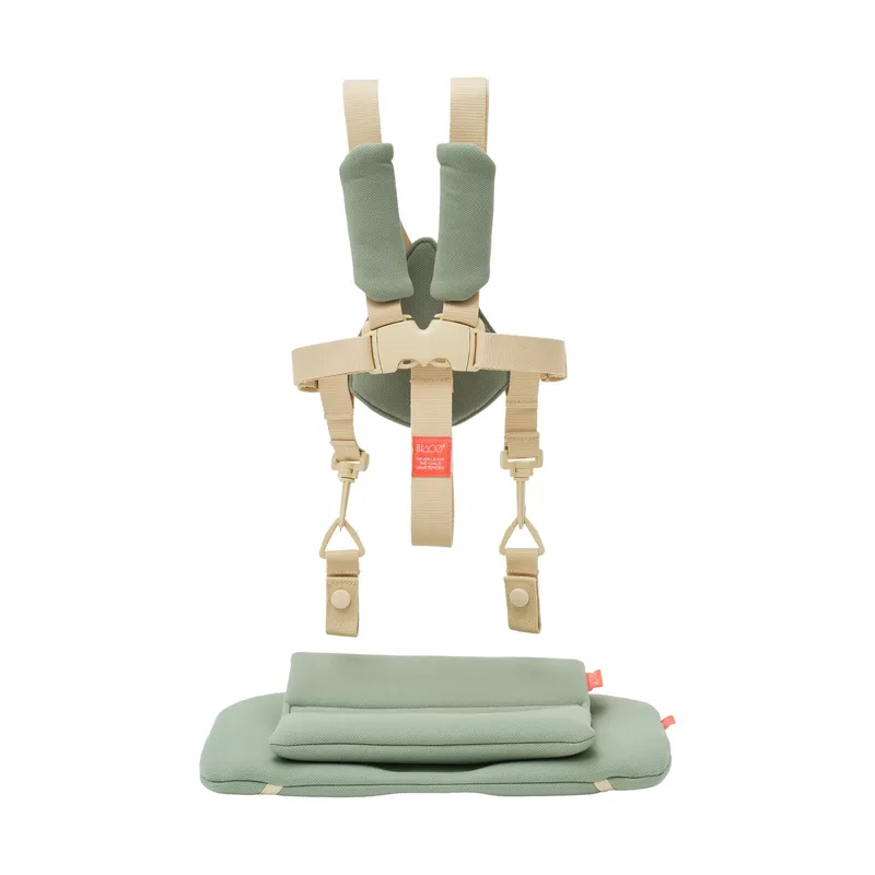 KAOS Klapp Junior Gurt- und Kissen-Set - Mineral Green