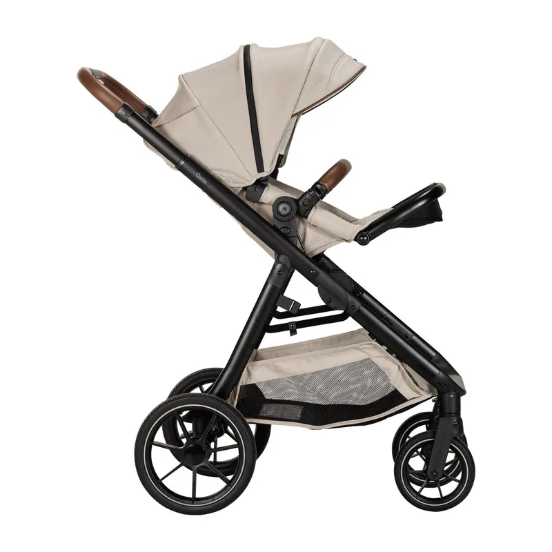 Qute Q-Journey Kinderwagen - Schwarz / Taupe