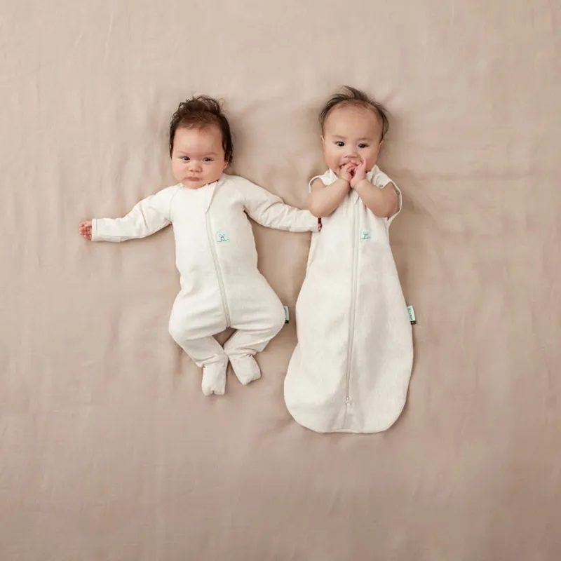 ErgoPouch Baby-Schlafanzug – 0–3 Monate – 1.0 TOG – Oatmeal Marle