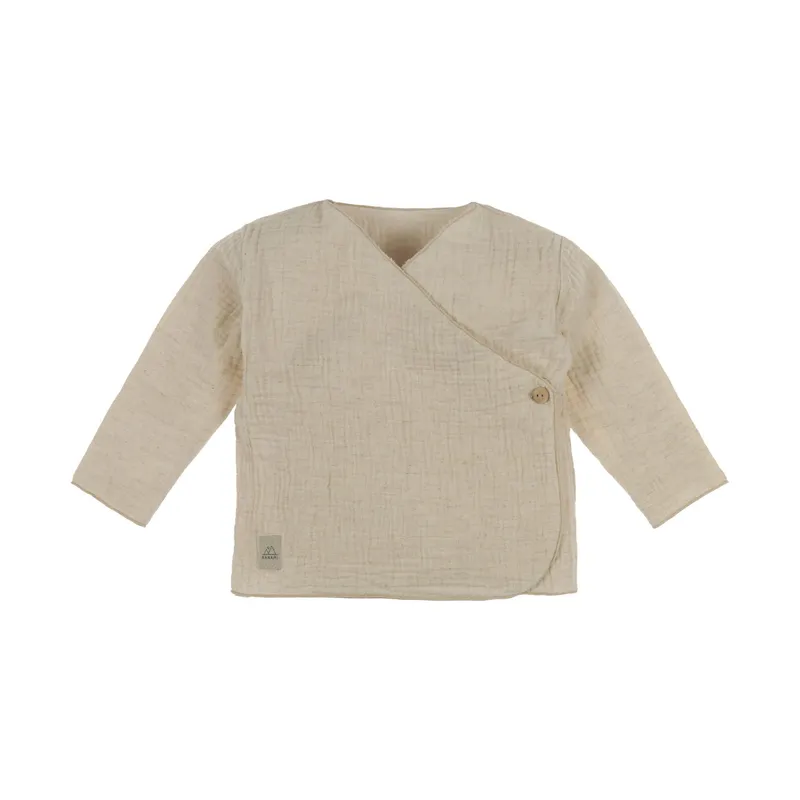 Nanami Weste - Größe 50-56 - Cotton/Linen