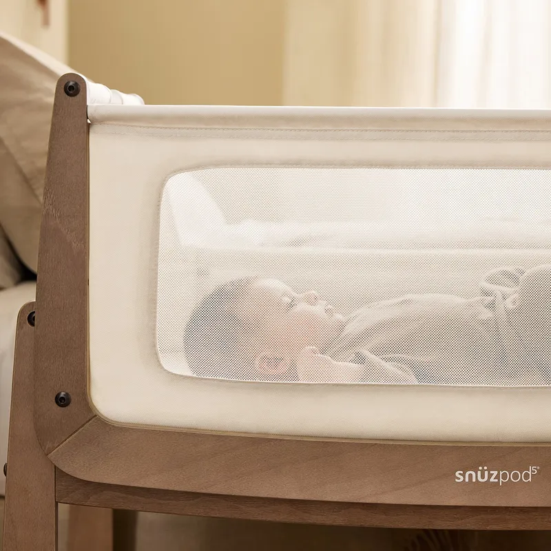 Snüz Beistellbett SnüzPod⁵ - Walnut 