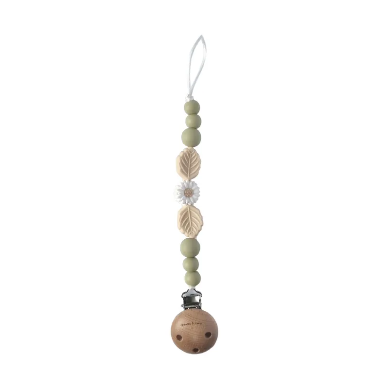 Chewies & More Daisy Schnullerkette - Green