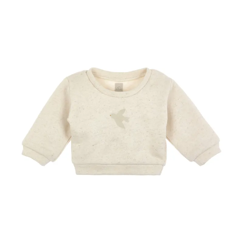 Nanami Print Sweater - Gr. 50-56 - Natur