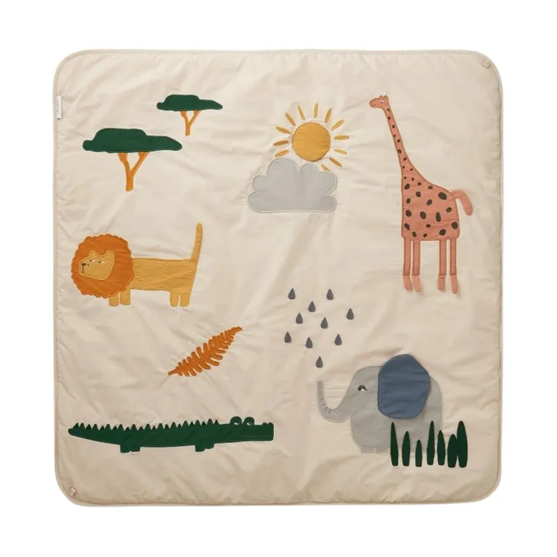 Glenn Activity Blanket Safari Sandy Mix 1111