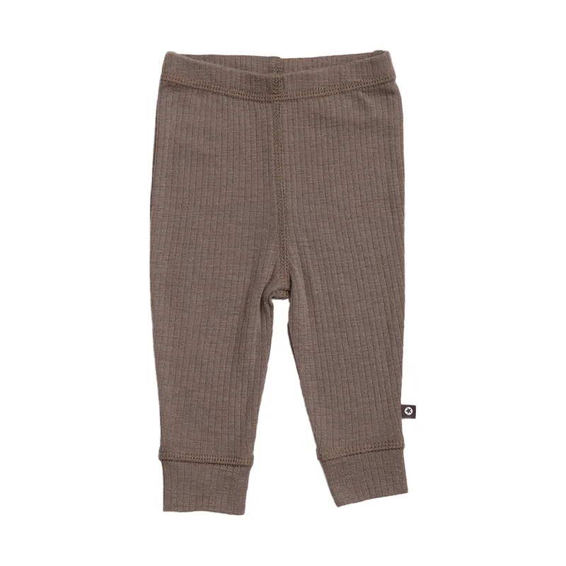 Smallstuff Leggings - Größe 74 - Merino Wolle - Rose Brown
