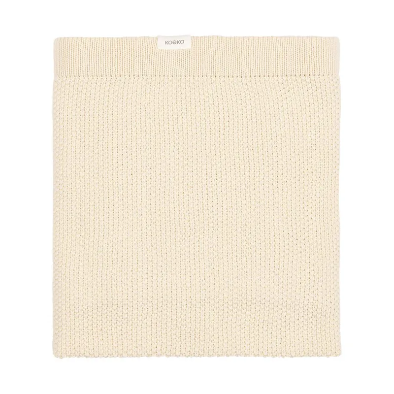 Koeka Babydecke - Lisbon - 75 x 90 cm - Powder White