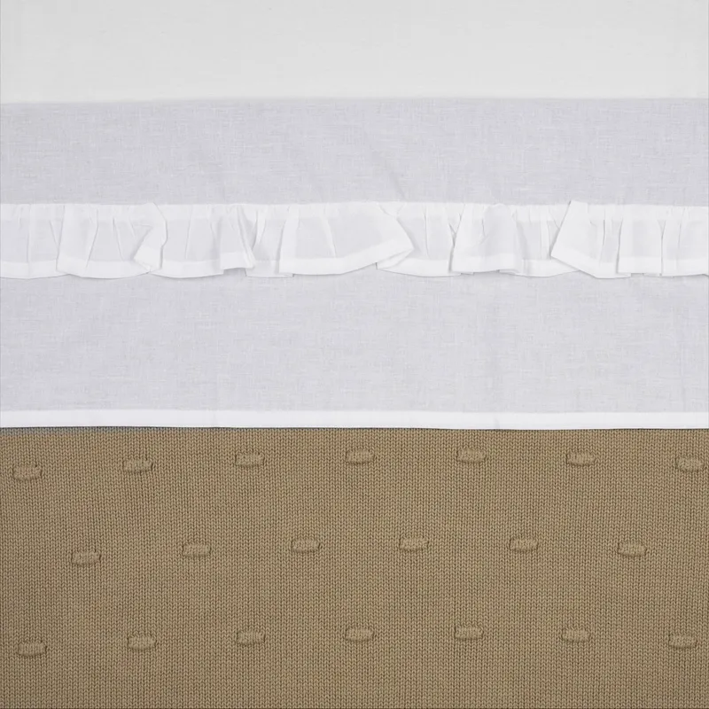 Meyco Bettlaken  Ruffle White