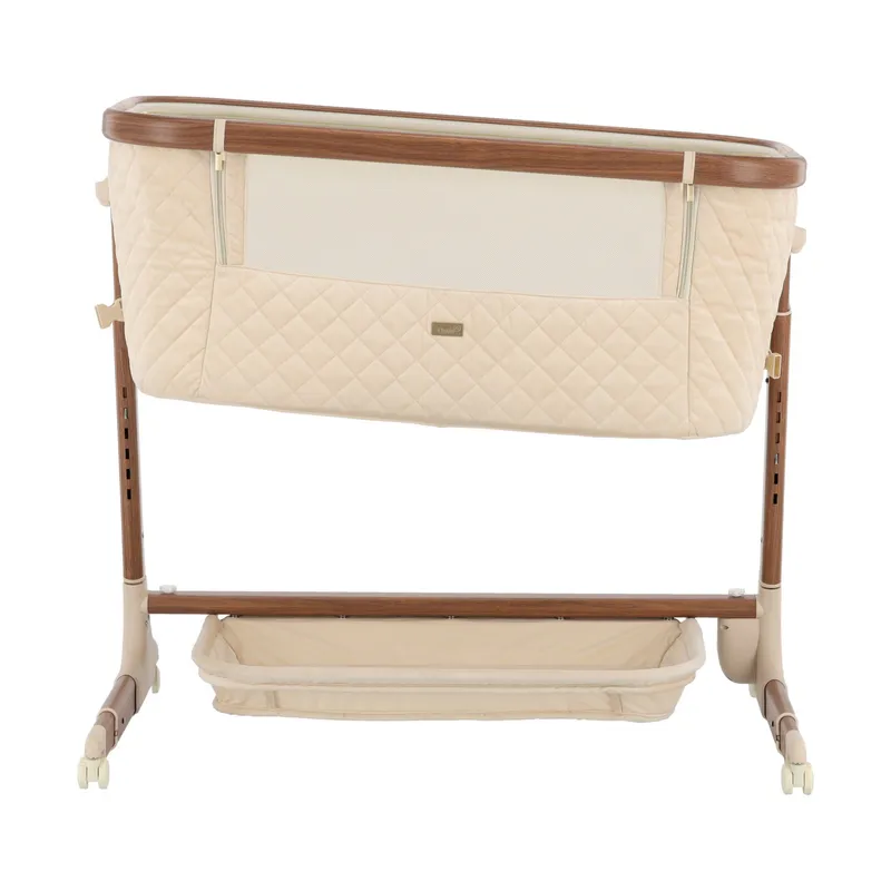 Qute Q-Wiggle Electric Co-Sleeper Cream - Hazel
