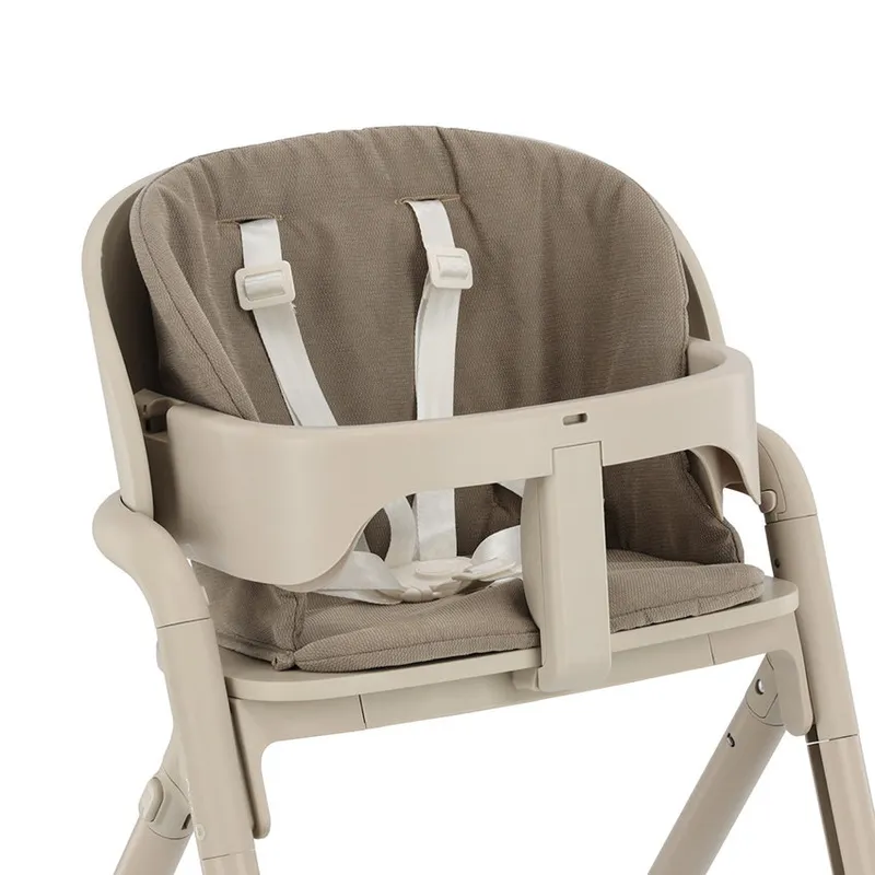 Qute Hochstuhl & Wippe - Q-Sittle - Full Clay/Brown/Ivory