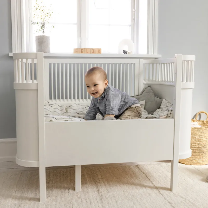 Sebra mitwachsendes Bett Classic White