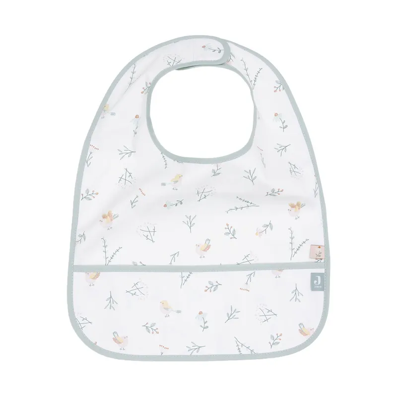 Jollein Lätzchen Lovely Birds Waterproof - 2 Pack