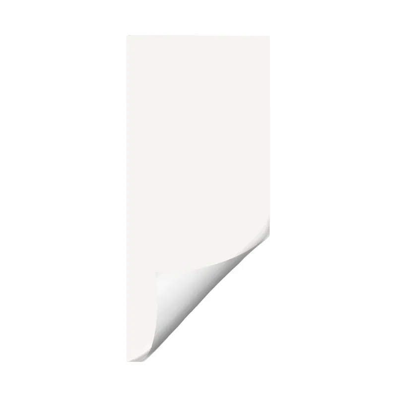 Magnetic Sticker Whiteboard – 62x126 cm – Weiß