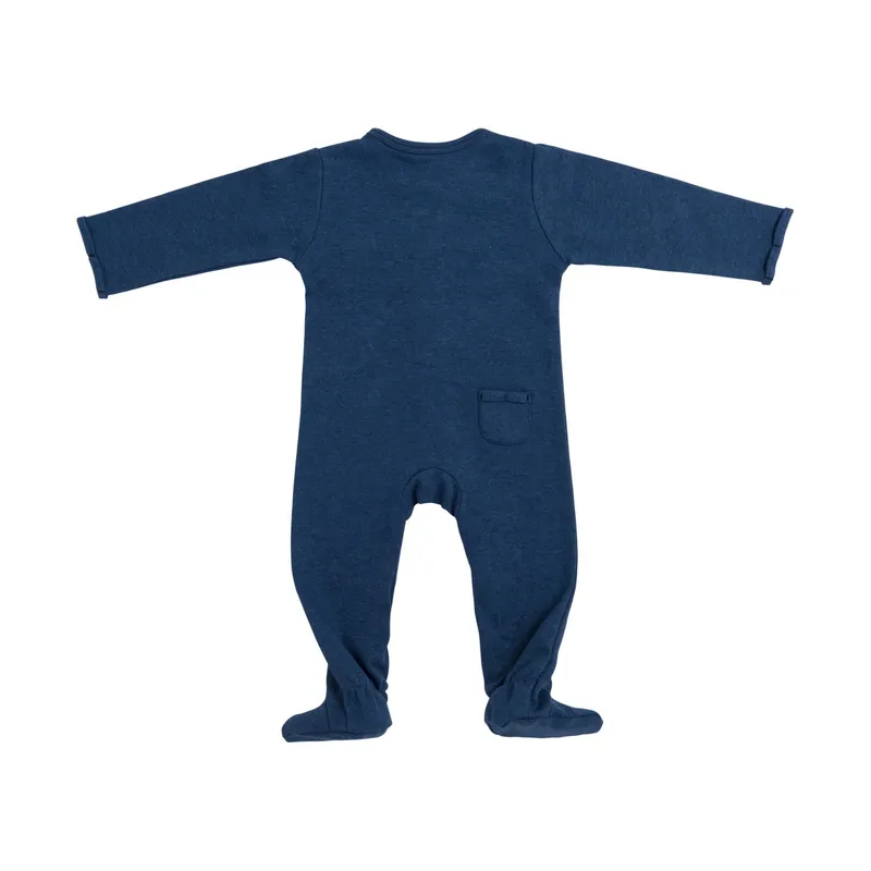 Baby's Only Melange Strampelanzug mit Füßchen Jeans Gr. 50-56