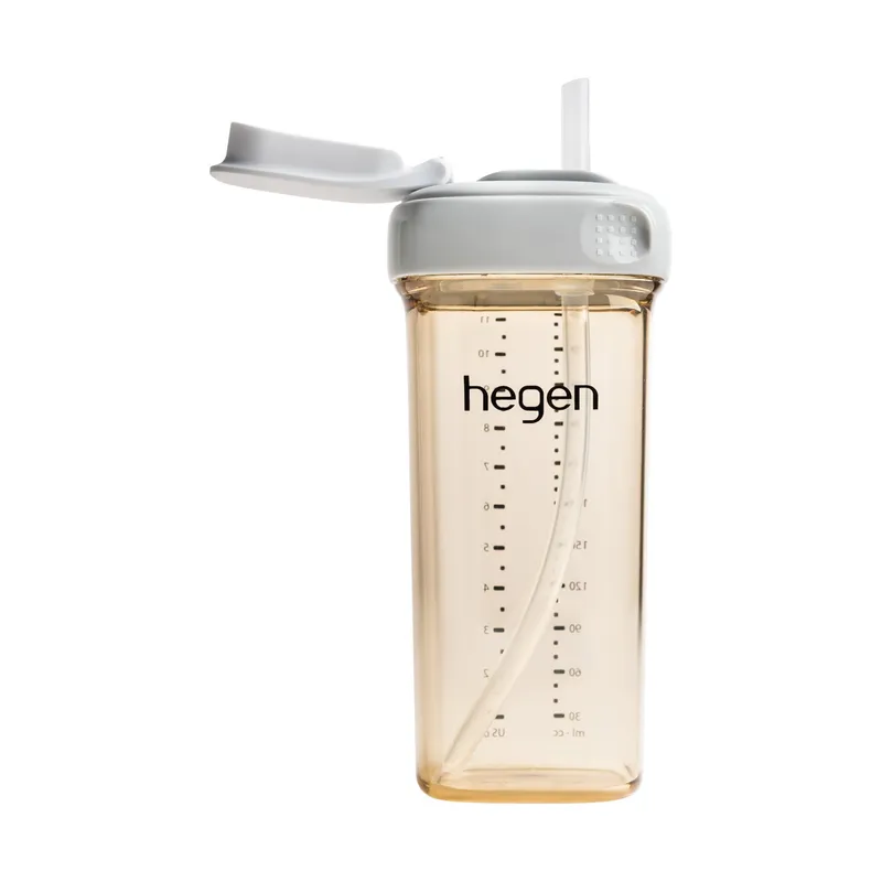 Hegen Strohhalmbecher 330 ml - Grau