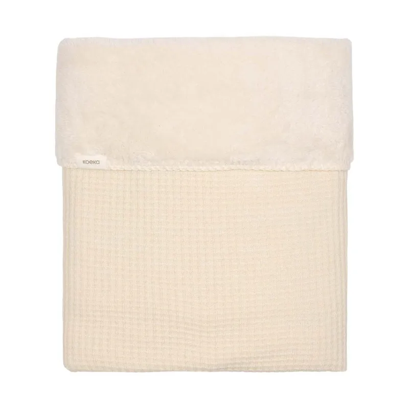 Koeka Babydecke Teddy - Malaga - 100x75 cm - Warm White