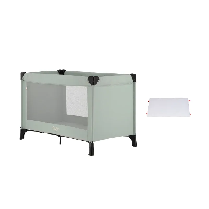 Qute Q-Sleep Campingbett Easyfold + Q-Matti Matratze inkl. Bezug