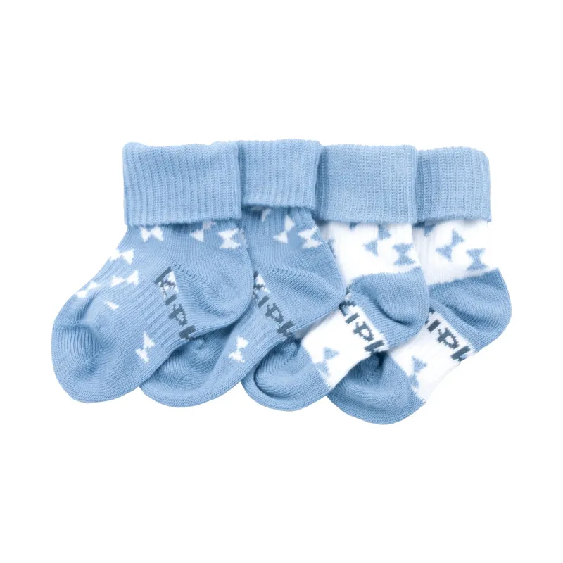KipKep Bleib-Söckchen Party Blue 0-6 Mte