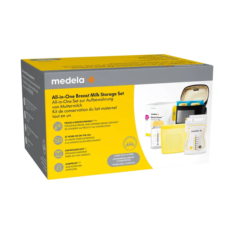 Medela Muttermilchaufbewahrungsset- Alles-in-einem
