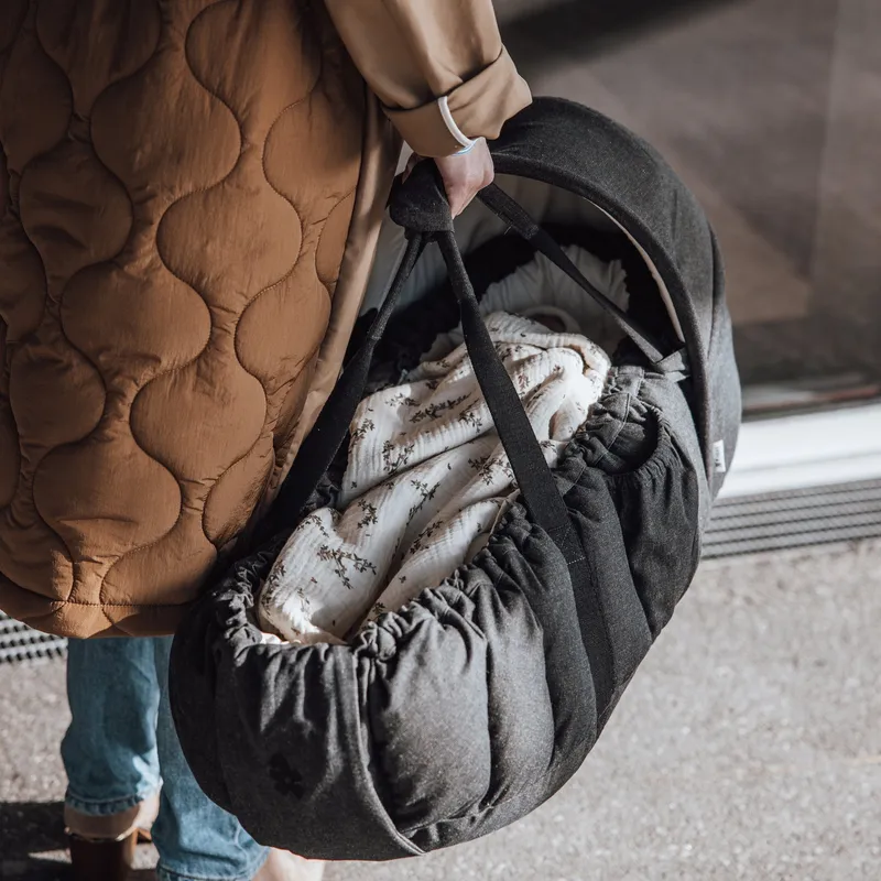 Sebra 3-in-1 Babynestchen + Kapuze 