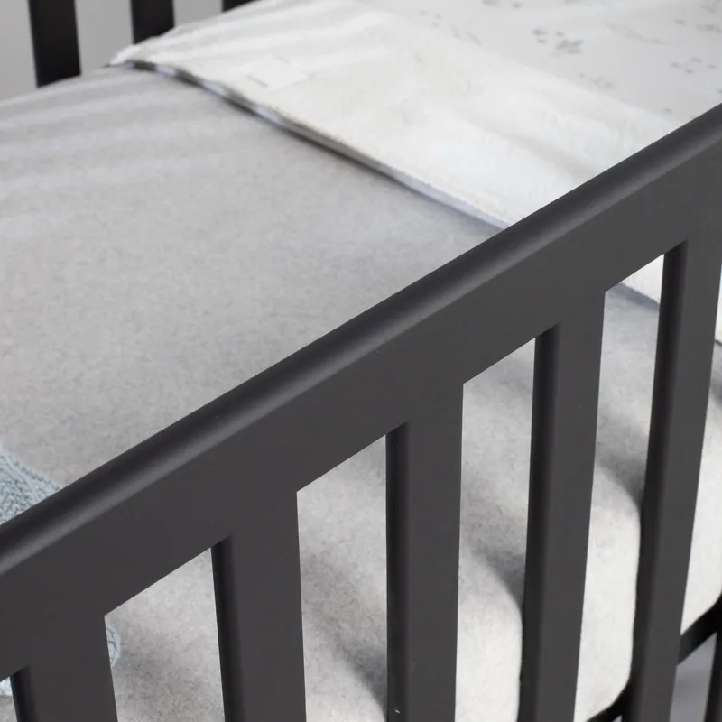 Europe Baby Ralph II Babybett Mattschwarz 60 x 120 cm