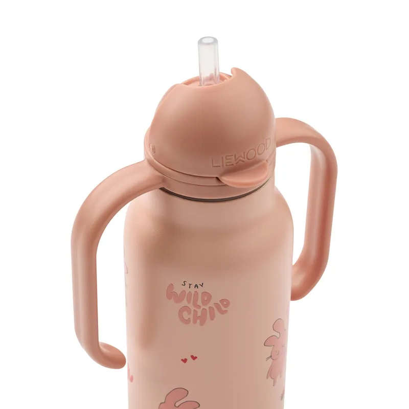Liewood Kimmie Kindertrinkflasche - Wild Child / Rosey