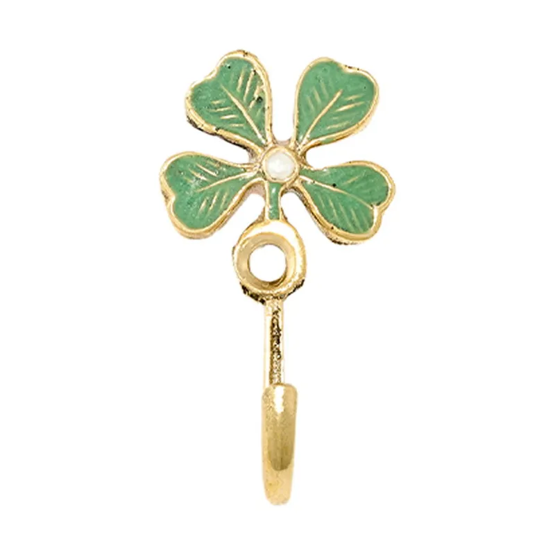 Doing Goods Lucky Clover Haken Mini - Gold Shiny