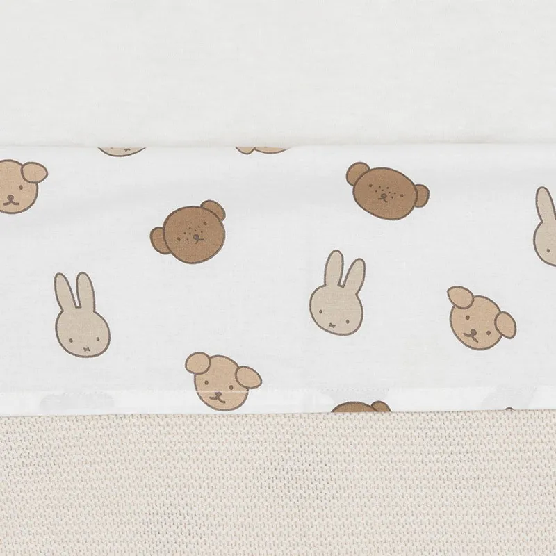 Jollein Laken Babybett - 120x150 cm - Miffy and Friends