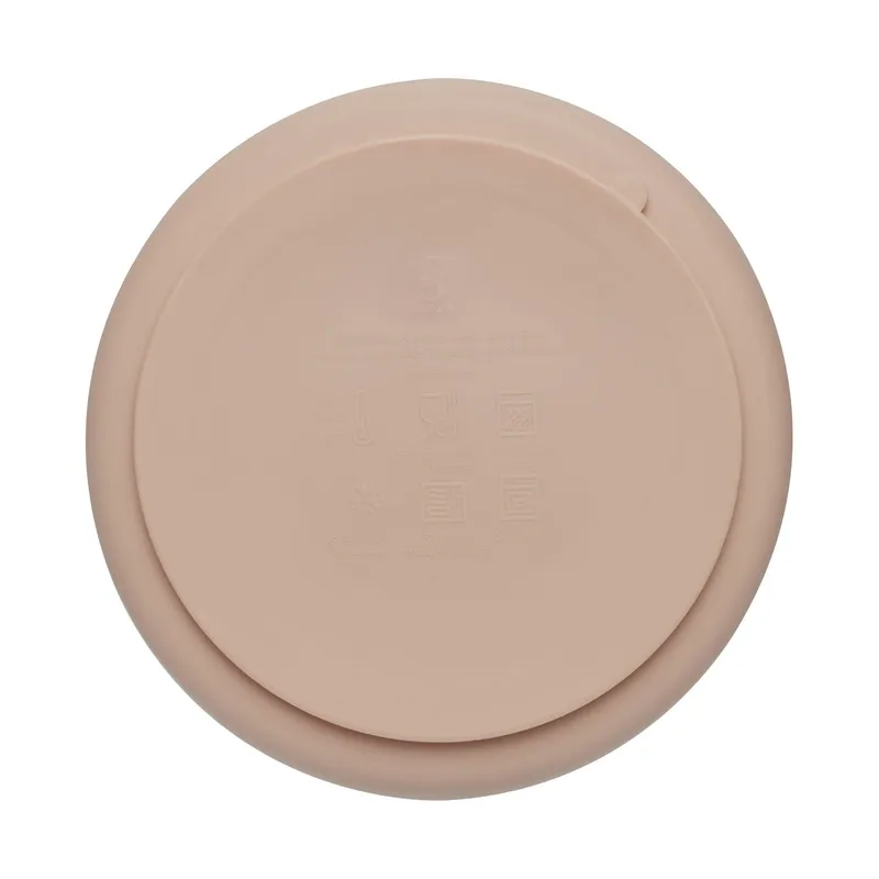 Jollein Silikon Teller Pale Pink