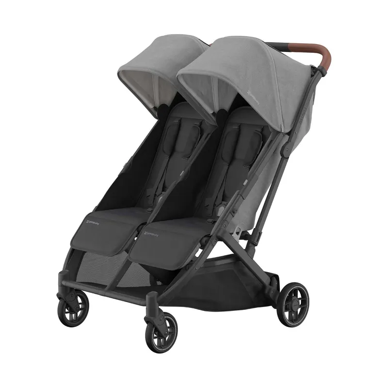 UPPAbaby Buggy - MINU Duo - Greyson Carbon Rahmen Mit Braunem Leder