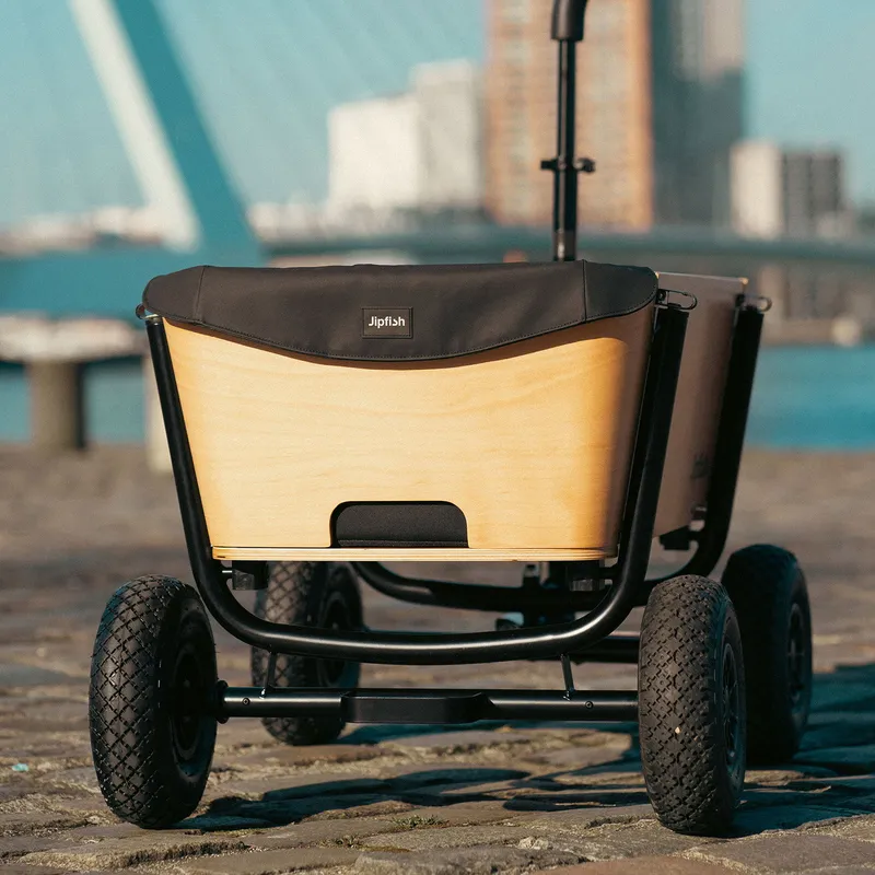 Jipfish Faltbarer Bollerwagen Komplettset
