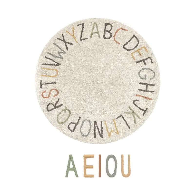 Lorena Canals Teppich - ABC Colors and Letters