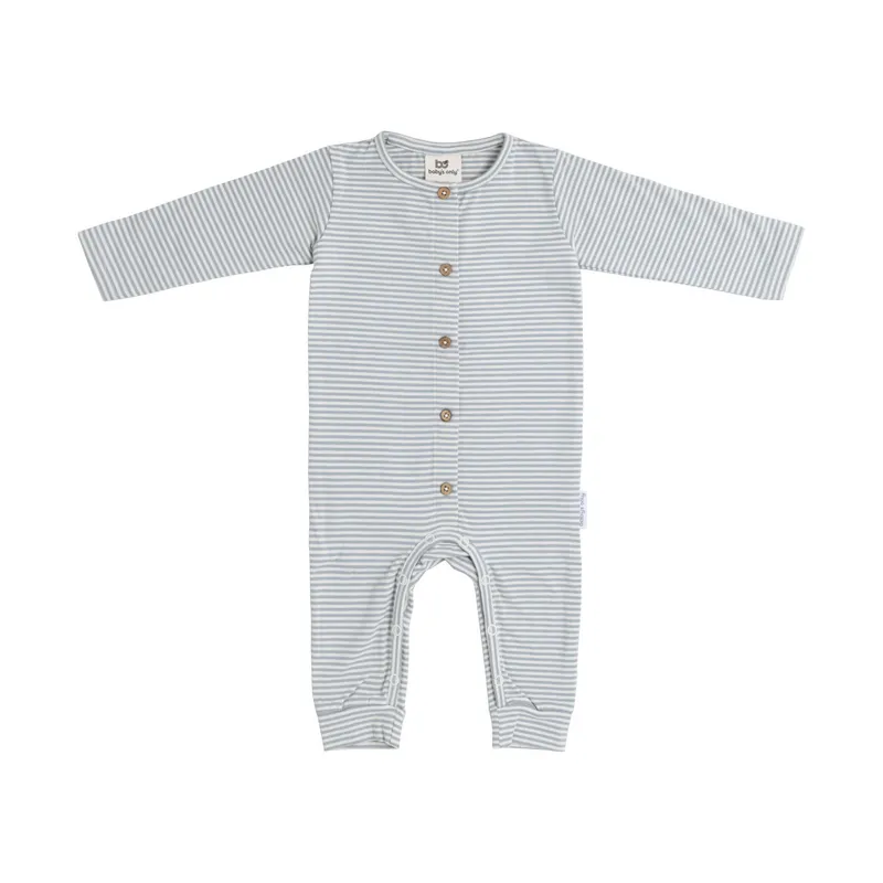 Baby's Only Stripe Strampler - Größe 80 - Nordic Blue