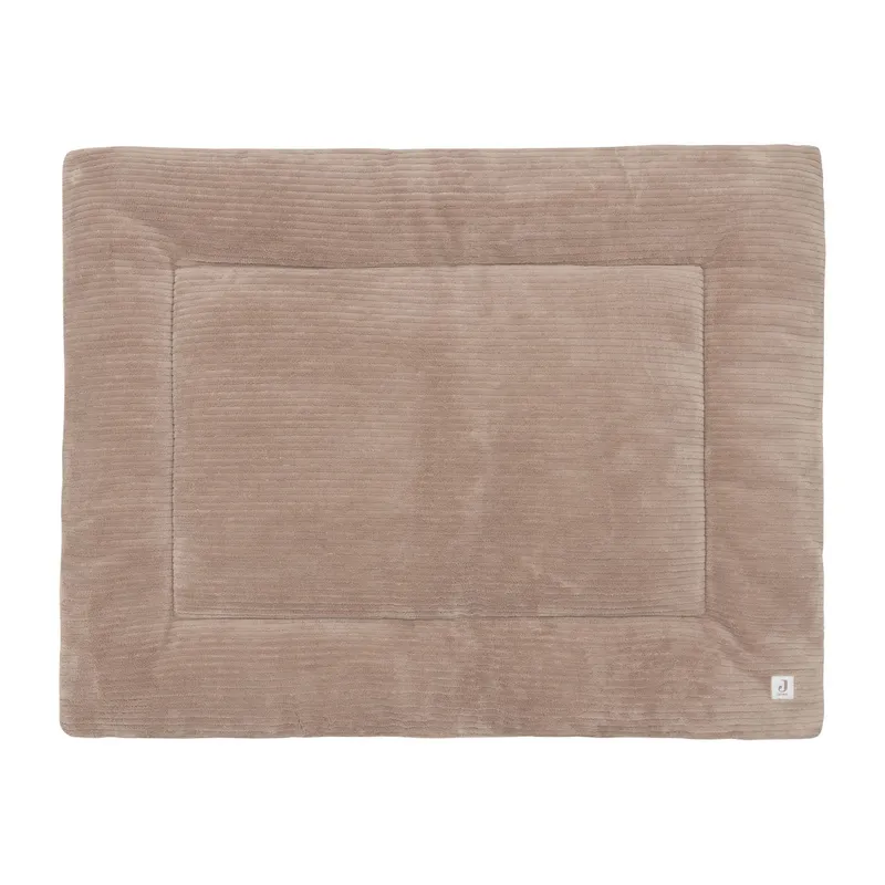 Jollein Laufstallteppich 75x95 cm - Cloudy Rib - Milky Coffee