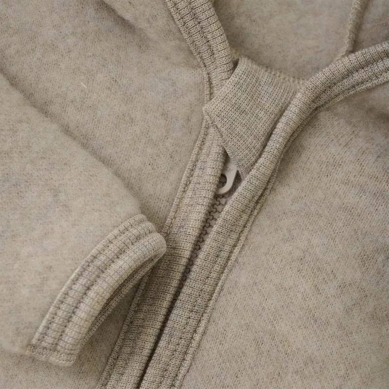  HUTTEliHUT - Jacke Wool Fleece - Camel Melange - Gr. 62
