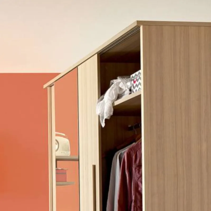 Gautier Graphic Kleiderschrank – 2 Schiebetüren