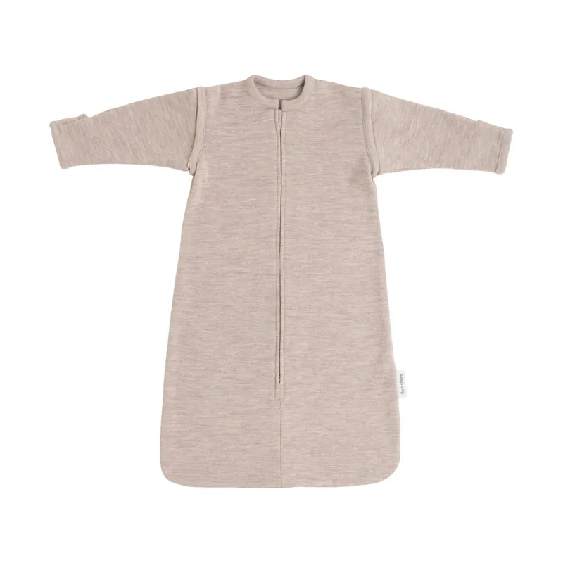 Baby's Only Meadow Schlafsack mit abnehmbaren Ärmeln – 70 cm – Merino Fine – Ecru