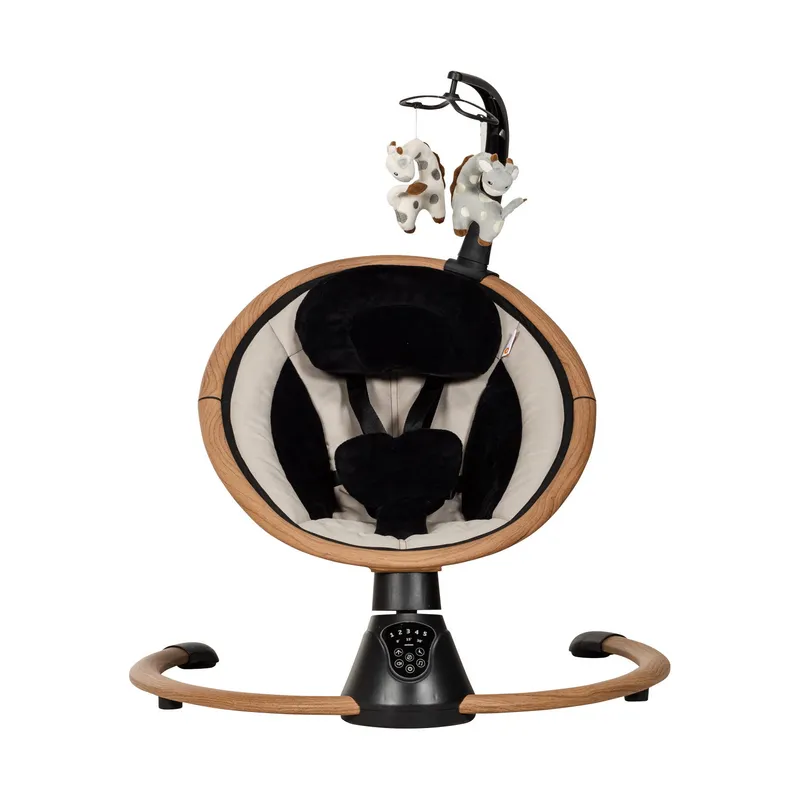 Qute Q-Rocker Babywippe Woody Sand