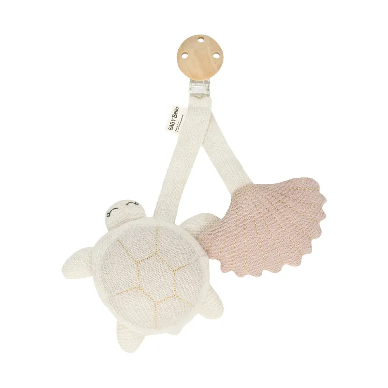 Baby Bello Tily The Turtle Kinderwagenkette Pink