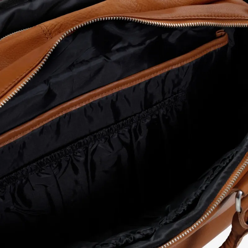 Mozz Bags Beloved Twin Wickeltasche Cognac